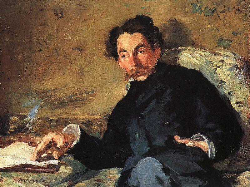 Edouard Manet Portrait of Stephane Mallarme China oil painting art